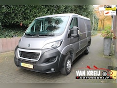 Peugeot Boxer - 333 2.2 BlueHDi 140 L1H2 Asphalt, Airco, Navi, Cruise