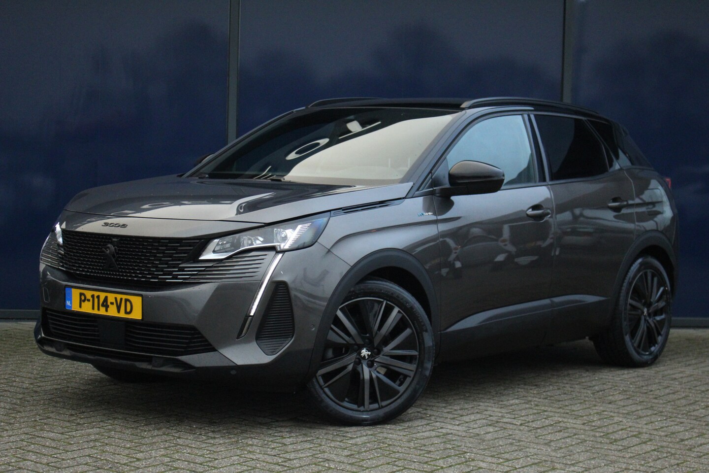 Peugeot 3008 - 1.6 HYbrid 225PK GT Pack Business | Black Pack | Memory Seat | Massage | Elek. Achterklep - AutoWereld.nl