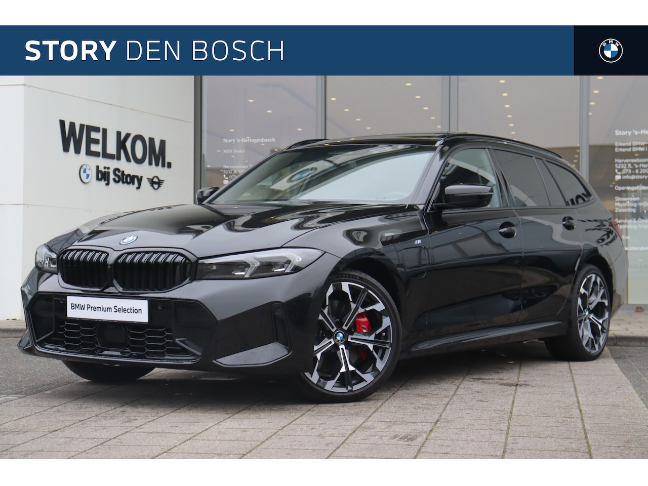 BMW 3-serie Touring - 330e High Executive M Sport Automaat / Panoramadak / Adaptieve LED / Parking Assistant Plu - AutoWereld.nl