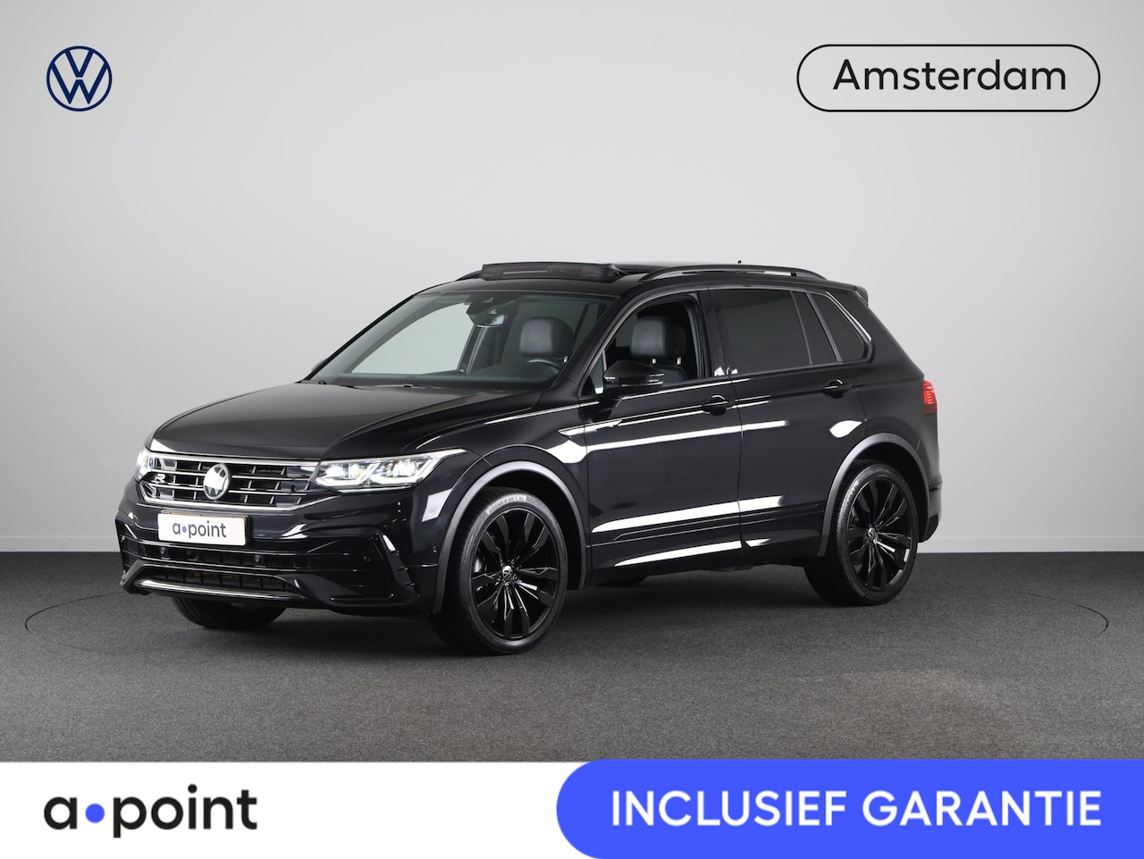 Volkswagen Tiguan - 1.5 TSI R-Line Business+ 150PK | Automaat (DSG) | Panoramadak | Camera | 20 Inch | Black E - AutoWereld.nl