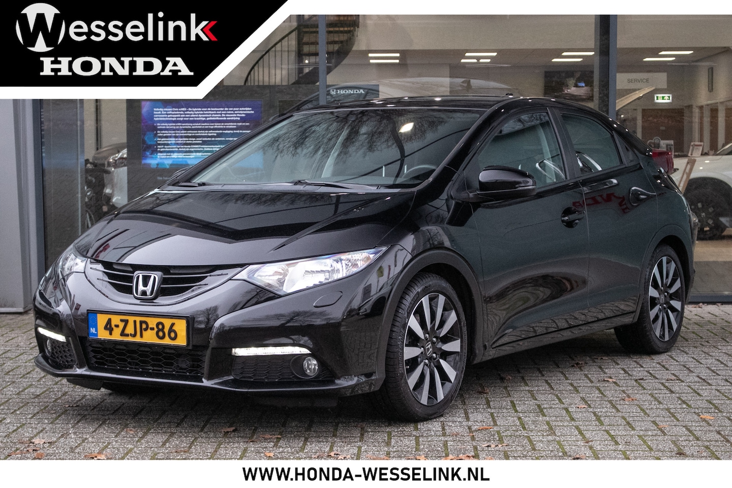 Honda Civic - 1.8 Sport -All in rijklaarprijs | Afn. Trekhaak | Cruise | Camera - AutoWereld.nl