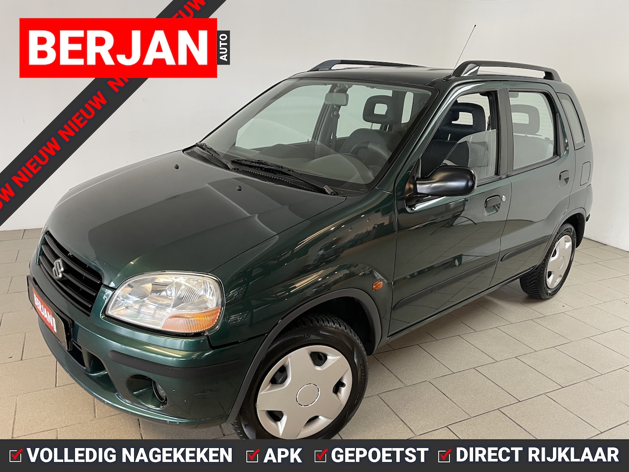 Suzuki Ignis - 1.3-16V GL ELEK RAMEN TREKHAAK MISTLAMPEN HOGE ZIT 5 DEUREN NWE APK INRUIL MOG KEURIGE AUT - AutoWereld.nl