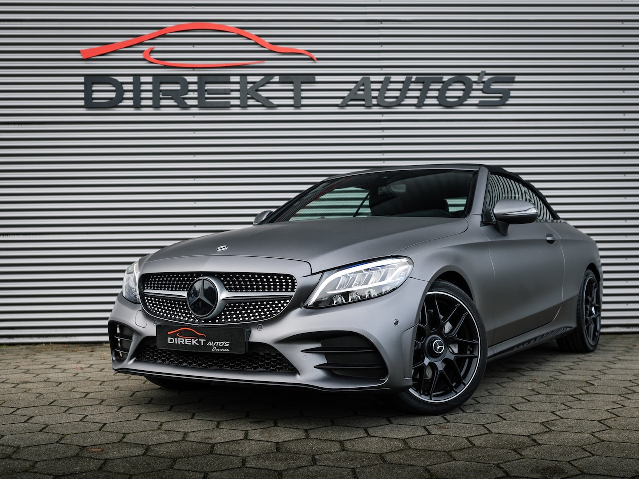 Mercedes-Benz C-klasse Cabrio - 180 AMG LEDER KEYLESS CAMERA FACELIFT - AutoWereld.nl