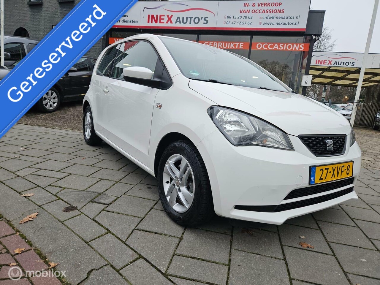 Seat Mii - 1.0 Style Chic Airco Navi INCL. APK+Afleveringsbeurt - AutoWereld.nl