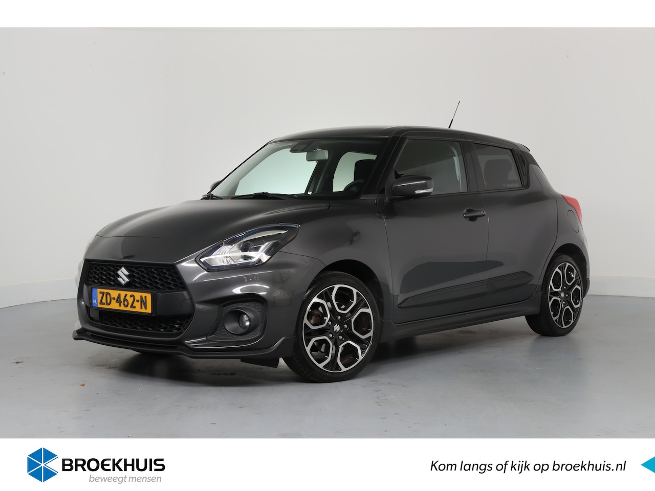 Suzuki Swift - 1.4 Sport | Navi | Camera | Cruise Adaptive | Stoelverwarming | Keyless | Clima | Lichtmet - AutoWereld.nl