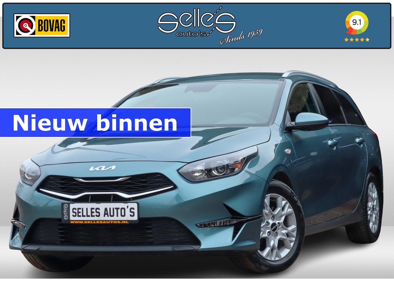 Kia Cee'd Sportswagon - Ceed 1.5 T-GDi LX Plus Automaat | Apple Carplay | Android Auto | Camera | Stuur en Stoelve - AutoWereld.nl