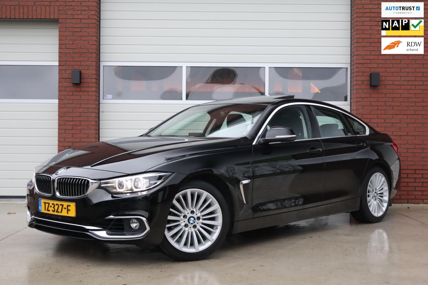 BMW 4-serie Gran Coupé - 418i Executive - Schuif / kantel dak - Lederen bekleding - Comfort Access - Luxury Line - - AutoWereld.nl