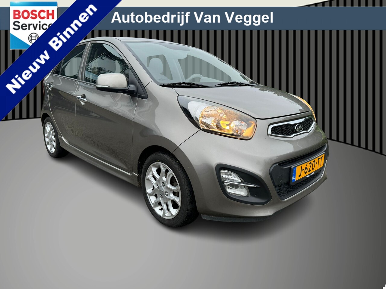 Kia Picanto - 1.0 CVVT Super Pack Clima, stoelverw, lmv - AutoWereld.nl