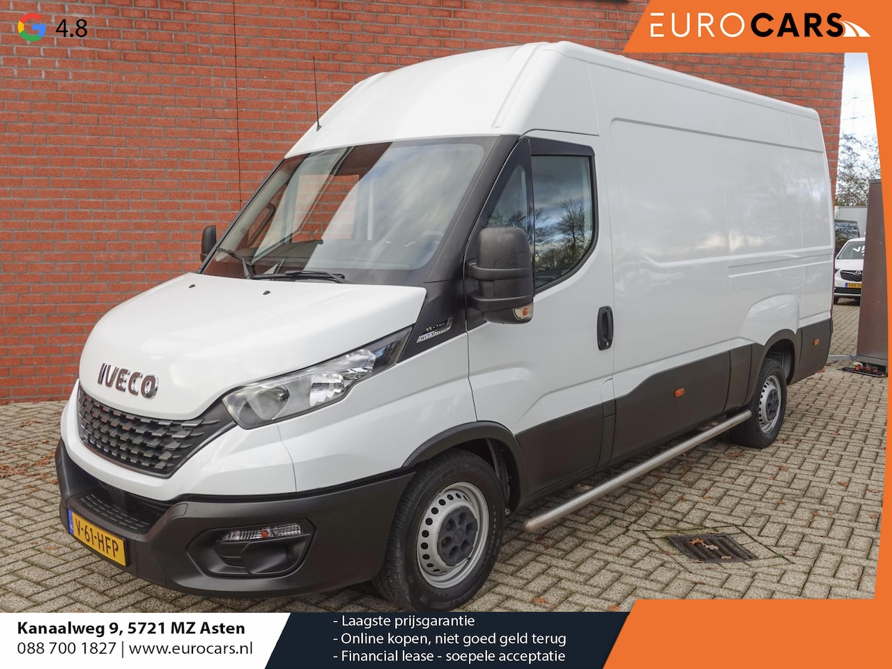 Iveco Daily - 35S14 140PK L2H2 Automaat Climate Control Cruise Control Bluetooth Trekhaak Trekgewicht 35 - AutoWereld.nl