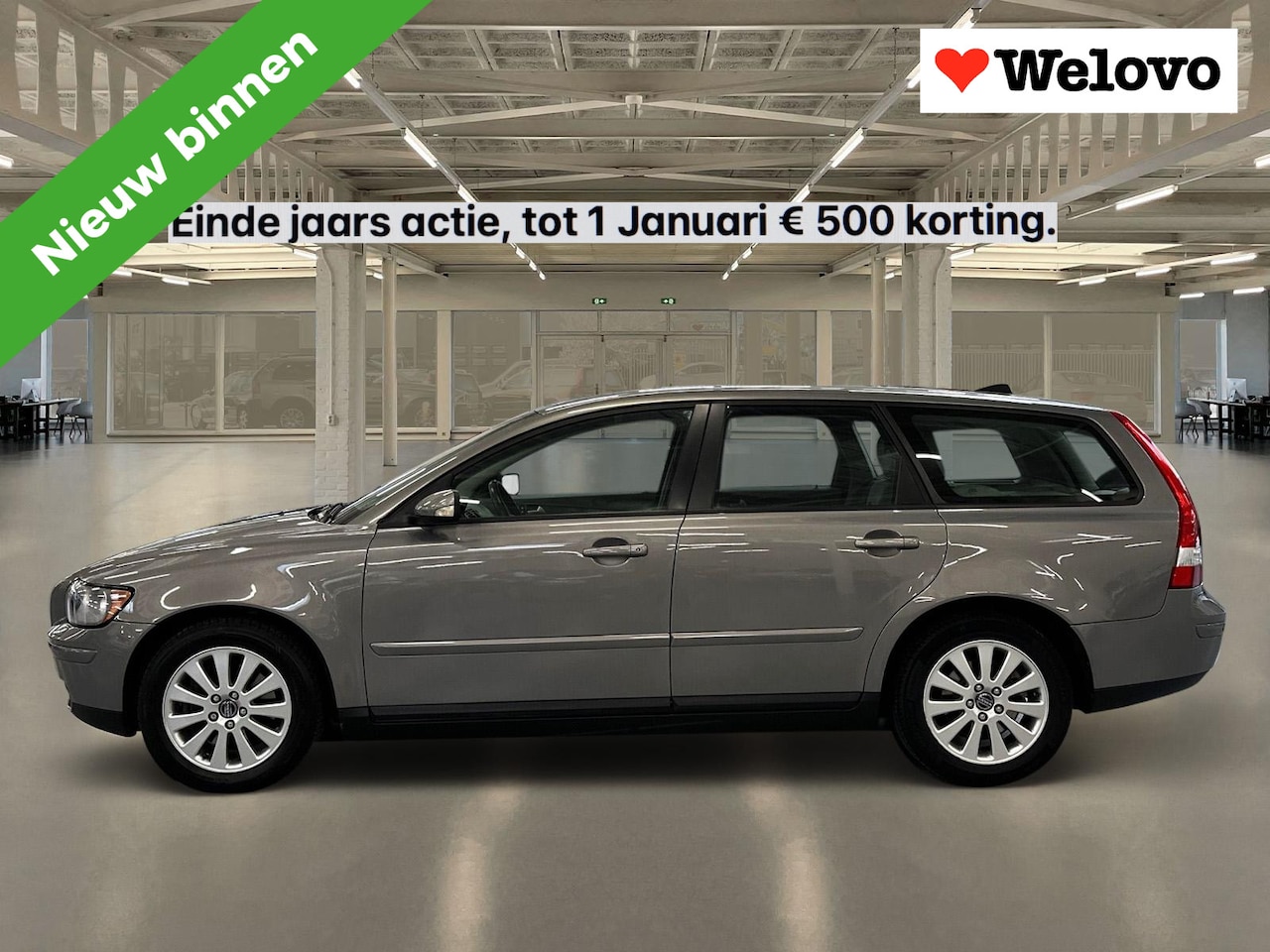 Volvo V50 - 2.4 Goed onderhouden met garantie - AutoWereld.nl