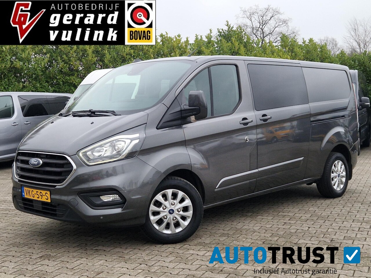 Ford Transit Custom - 2.0 TDCI AUTOMAAT L2H1 Limited 5-PERS DC - AutoWereld.nl