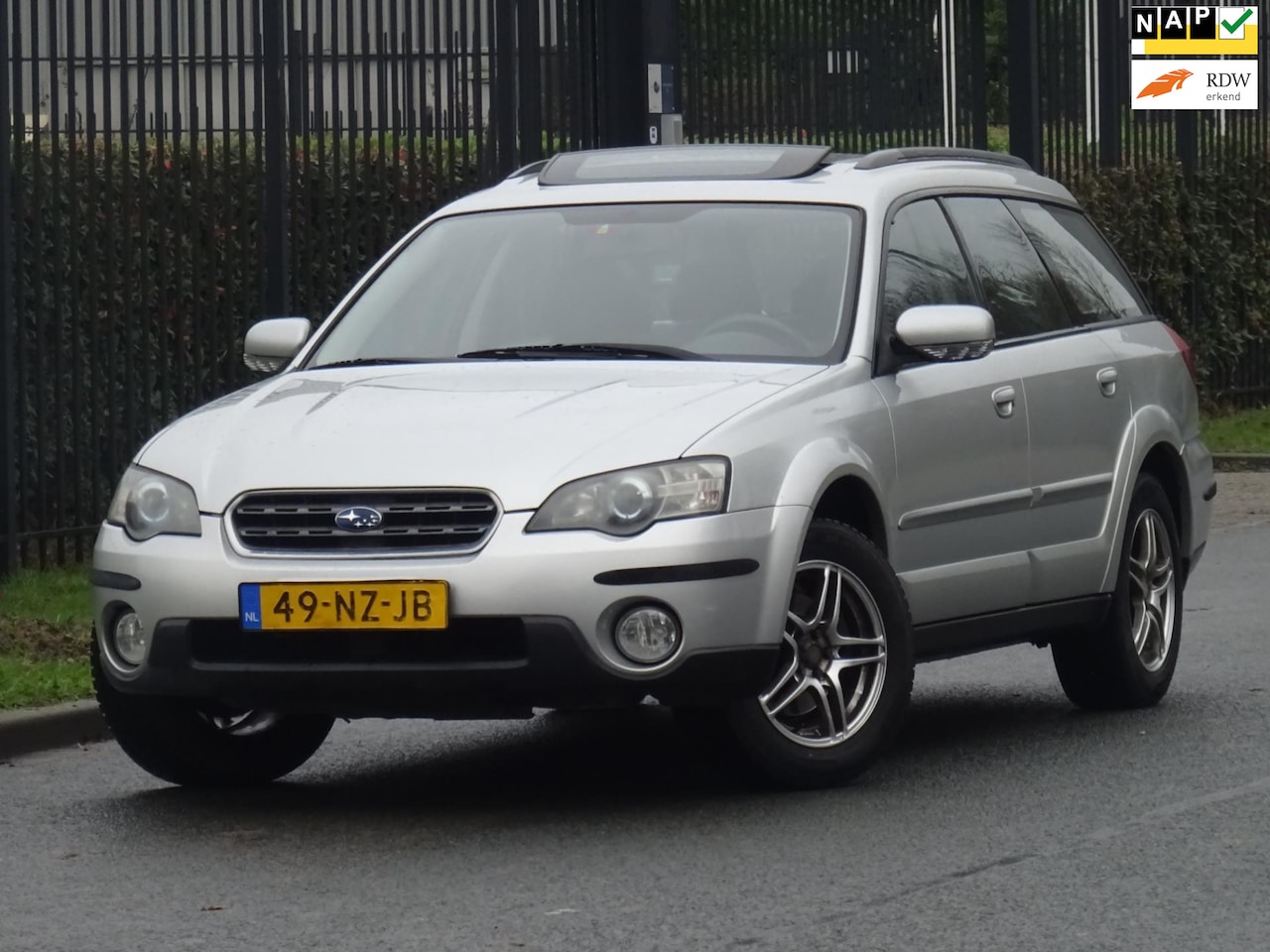 Subaru Outback - 2.5i 4X4 AUTOMAAT NAP/PANORAMDAK/LEER/NAV/APK - AutoWereld.nl