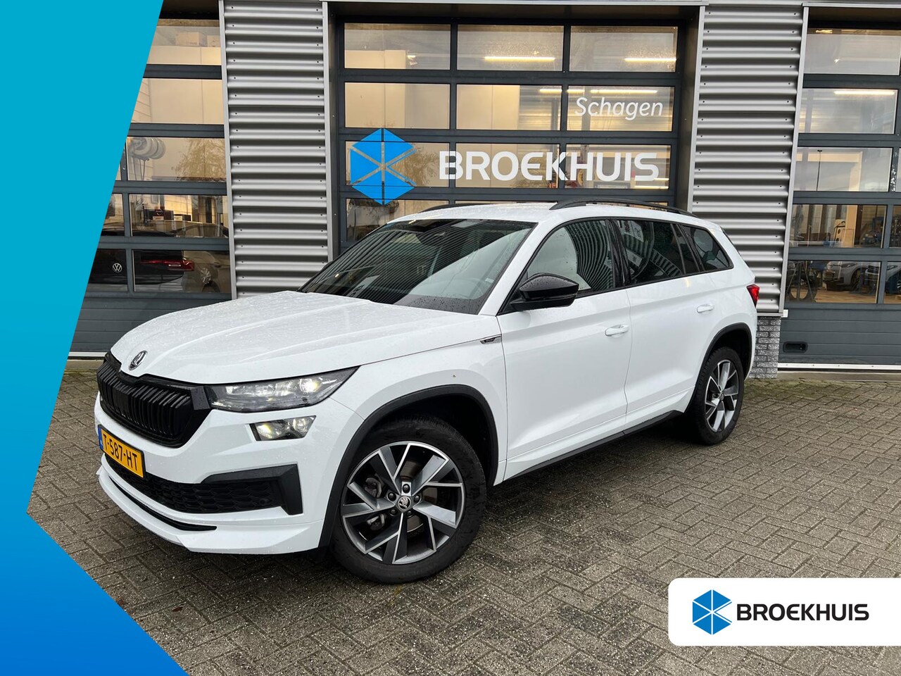 Skoda Kodiaq - 1.5 TSI 150 pk Sportline Business 7pers. 7-DSG | Trekhaak wegklapbaar | Elektrisch verstel - AutoWereld.nl