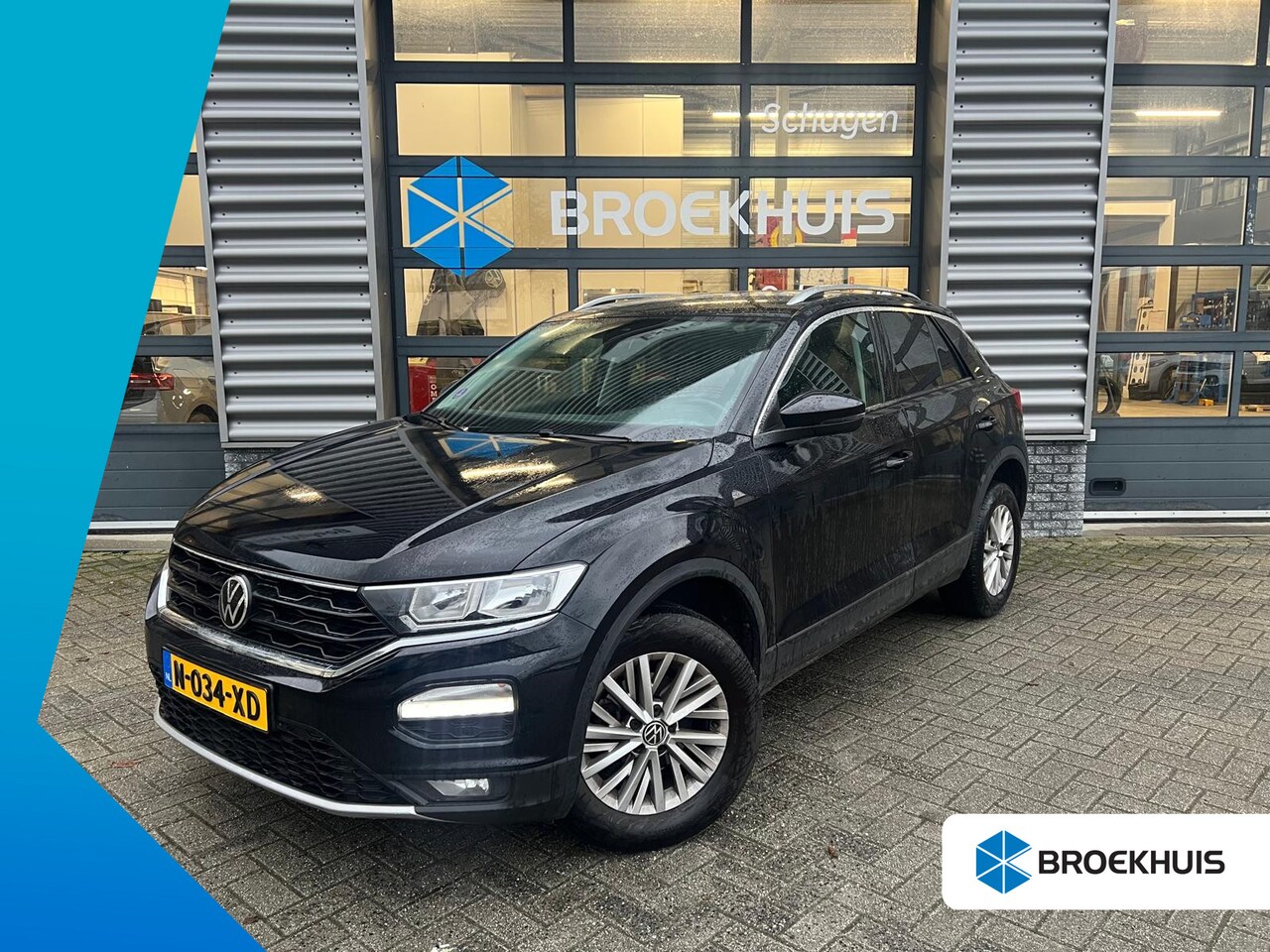 Volkswagen T-Roc - 1.5 TSI 150 pk Style 7-DSG | Navigatie | Cruise control adaptief | Buitenspiegels elektris - AutoWereld.nl