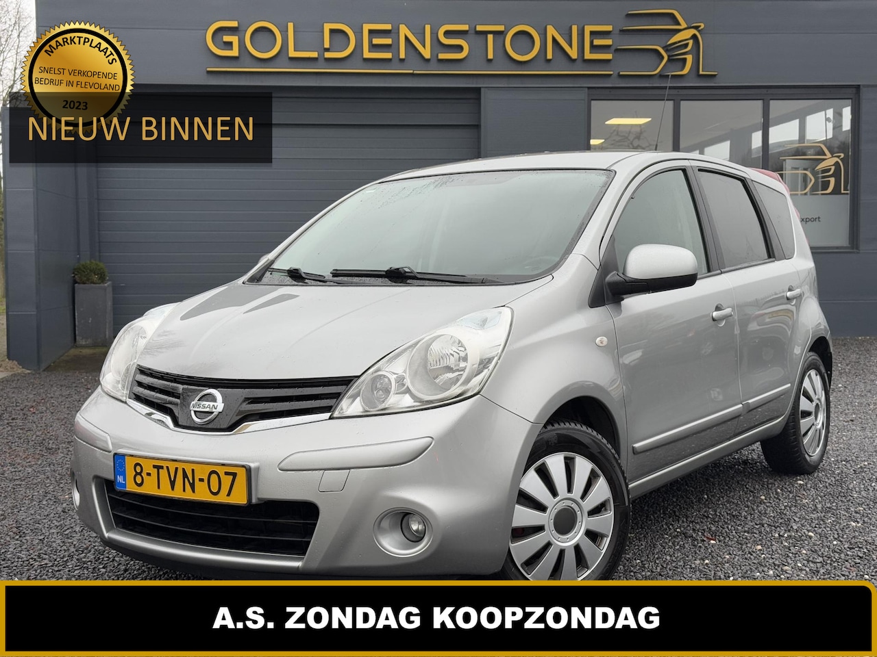 Nissan Note - 1.6 Acenta 1e Eigenaar,Airco,Cruise,Elektr. Ramen,Trekhaak,Nieuwe APK bij Aflevering - AutoWereld.nl