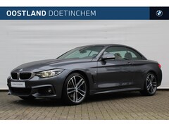 BMW 4-serie Cabrio - 420i High Executive M Sport Automaat / Air Collar / Achteruitrijcamera / Sportstoelen / Ap