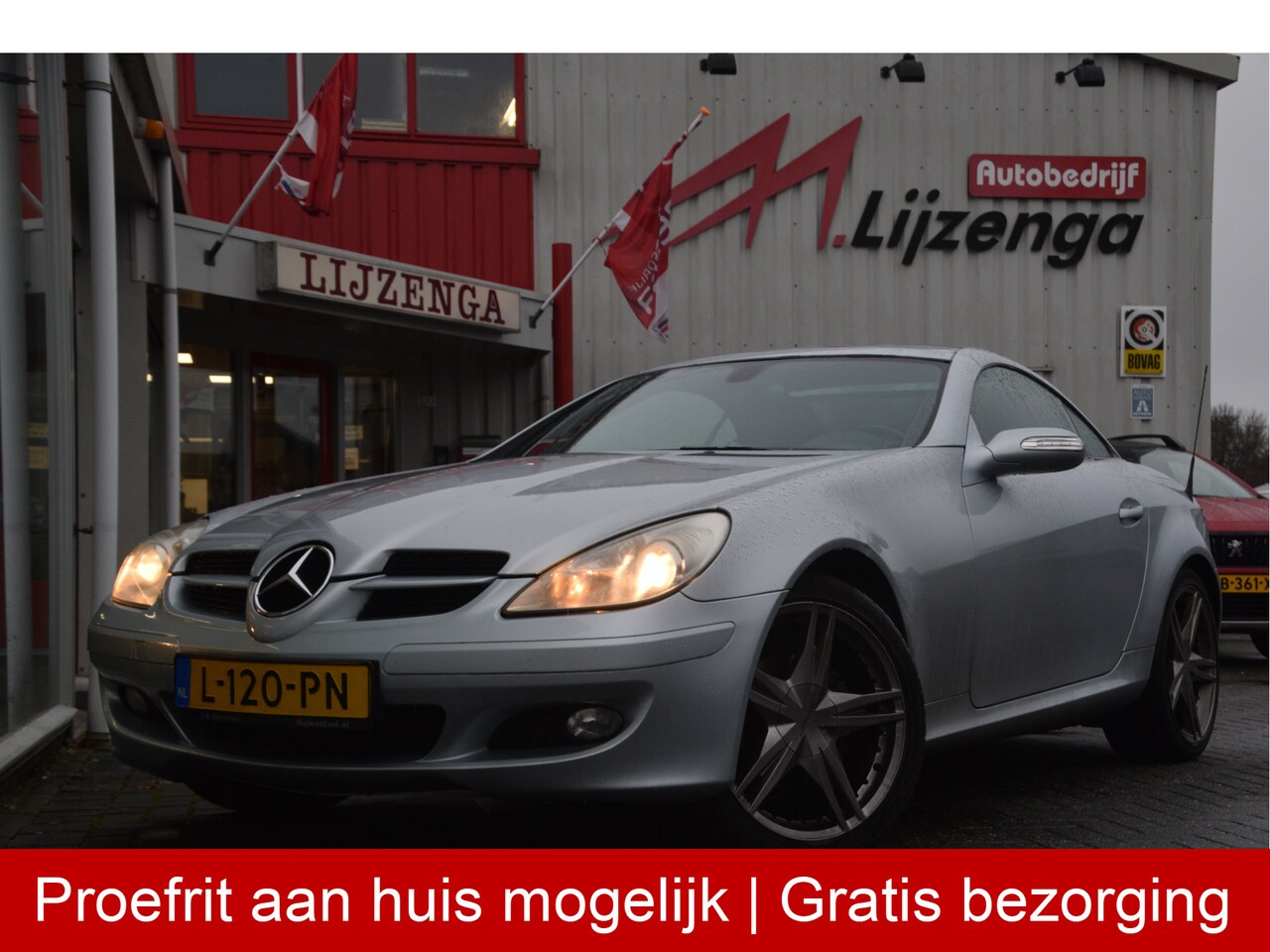 Mercedes-Benz SLK-klasse - 200 K. Leer | Bluetooth | Clima | Stoelverwarming | LMV - AutoWereld.nl