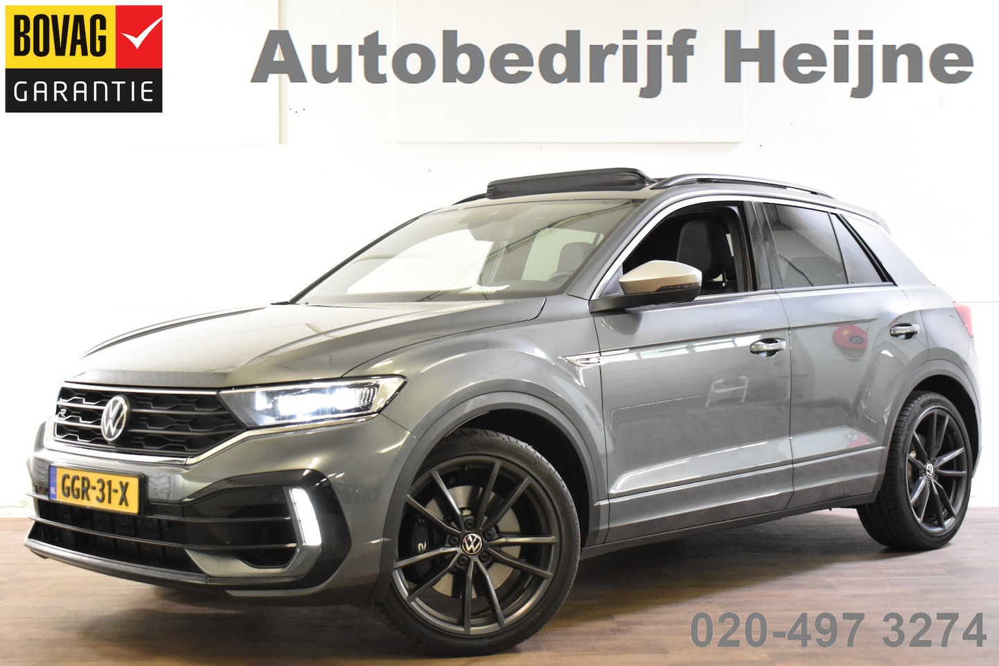 Volkswagen T-Roc - R 2.0 TSI 300PK DSG 4-MOTION R-SPORT PANORAMADAK/BEATS/LED - AutoWereld.nl