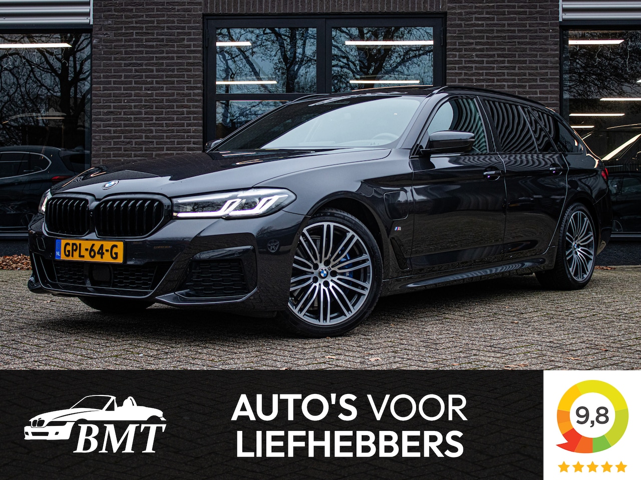 BMW 5-serie Touring - 530e G31 xDrive M Sport Business Edition Plus / Head-Up / Leer - AutoWereld.nl