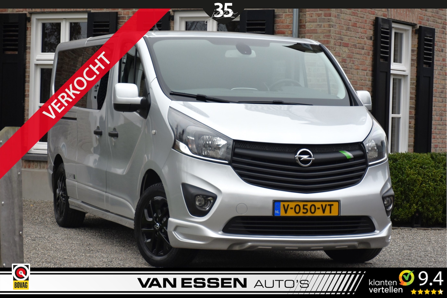 Opel Vivaro - 1.6 CDTI L2H1 DC Sport Irmscher 2xSchuifdeur Camera Trekhaak Navi CC NL-Auto! - AutoWereld.nl