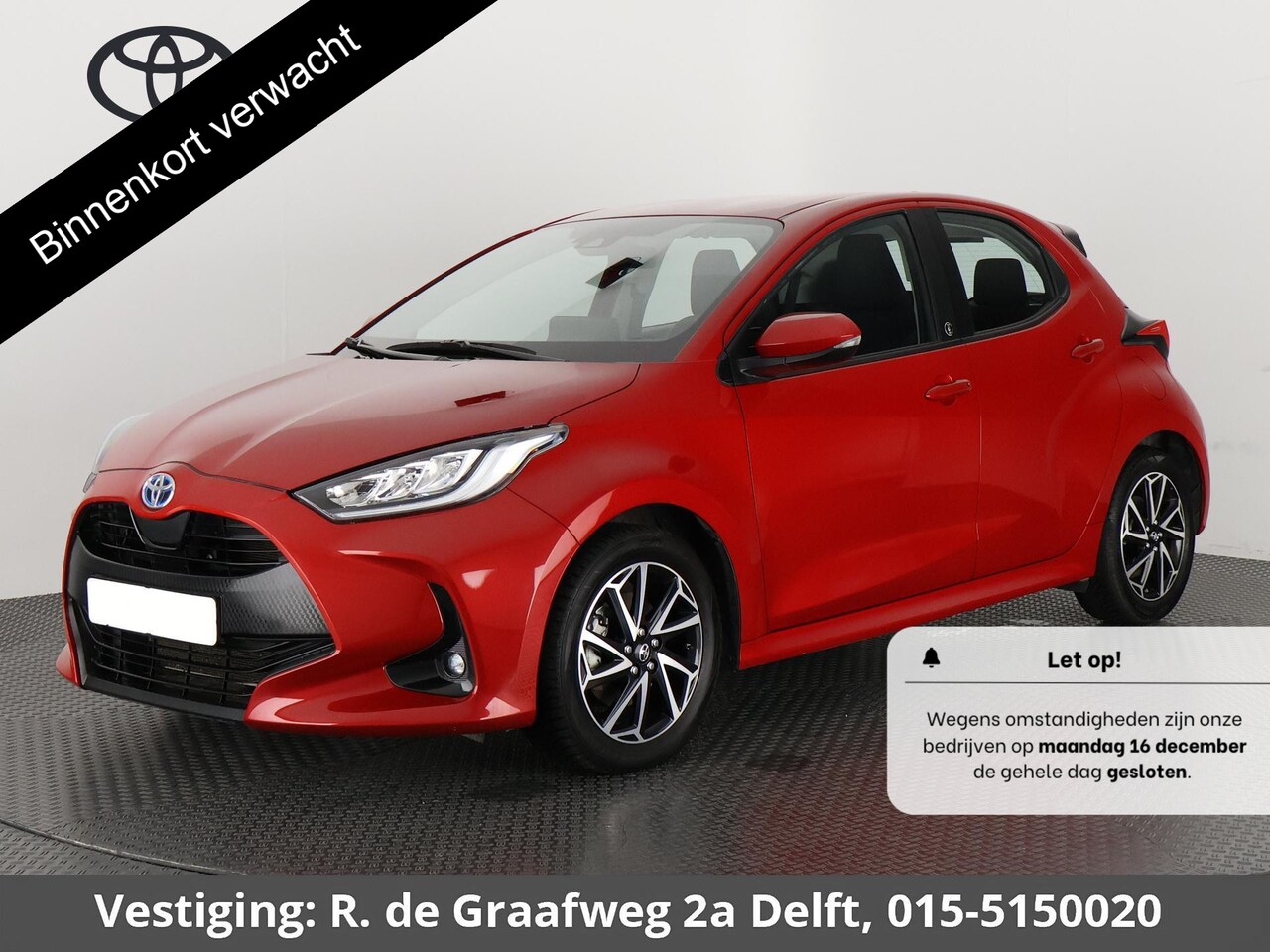 Toyota Yaris - 1.5 Hybrid Dynamic Luxury | Navigatie | Half Leder | Head Up Display | Stoel/Stuur Verwarm - AutoWereld.nl