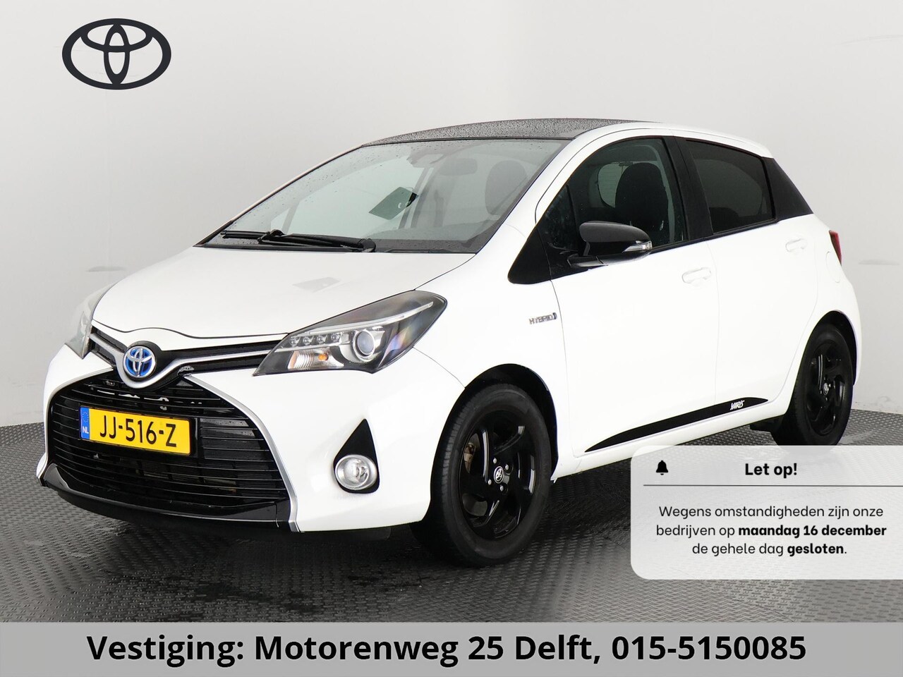 Toyota Yaris - 1.5 HYBRID TREND SPORTSLINE DESIGN 1e EIGENARESSE. AUTOMAAT .NAVIGATIE.LMV.CRUISE.TREKHAAK - AutoWereld.nl