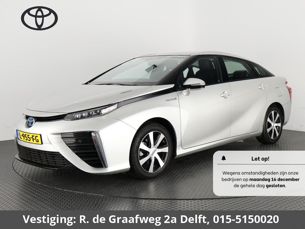 Toyota Mirai - FCV Executive | Stoel-/Stuurverwarming | Regensensor | Lederen bekleding | Adaptieve cruis - AutoWereld.nl