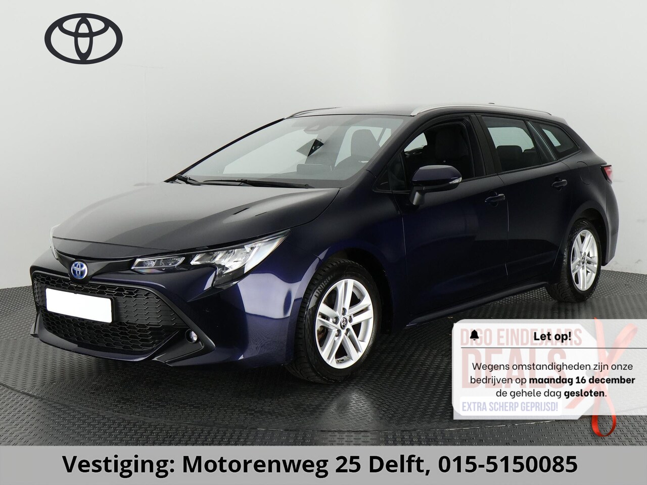 Toyota Corolla Touring Sports - 1.8 HYBRID BUSINESS EDITION BIJNA 2023 NAVIGATIE.PDC.APPLE/ANDROID. DIGITAAL DASHBOARD GAR - AutoWereld.nl