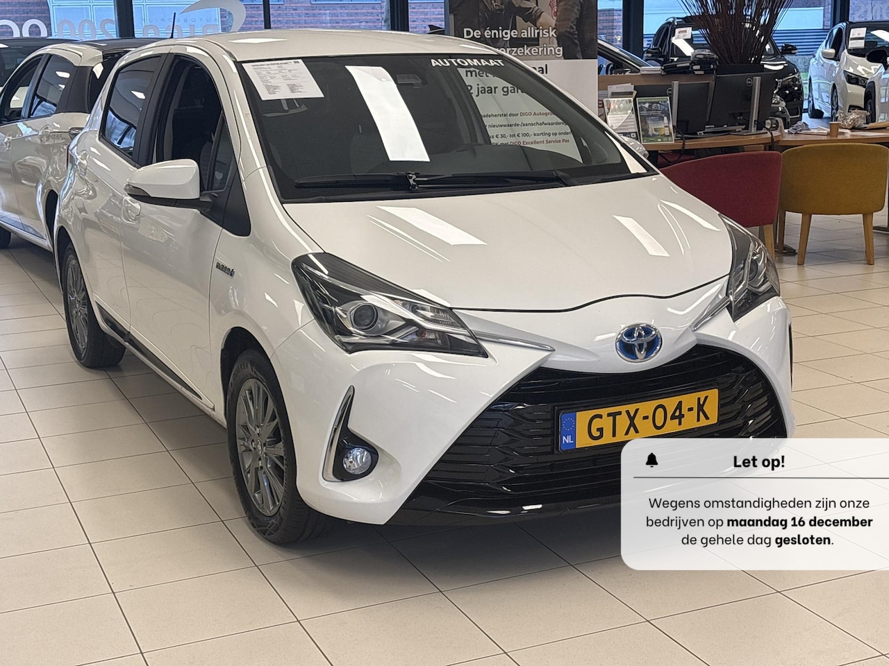 Toyota Yaris - 1.5 HYBRID DYN.PACK AUTOMAAT LMV.CRUISE .CLIMA GARANTIE TOT 2030!* - AutoWereld.nl