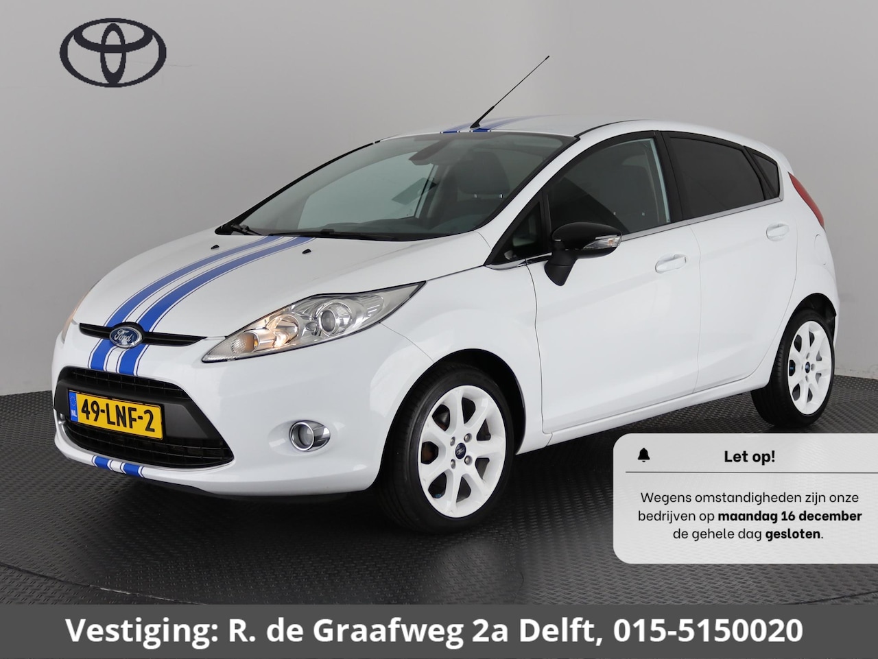 Ford Fiesta - 1.25 Sensation S1600 Edition | Airco | Cruise control | Bluetooth | Lichtmetalen velgen | - AutoWereld.nl