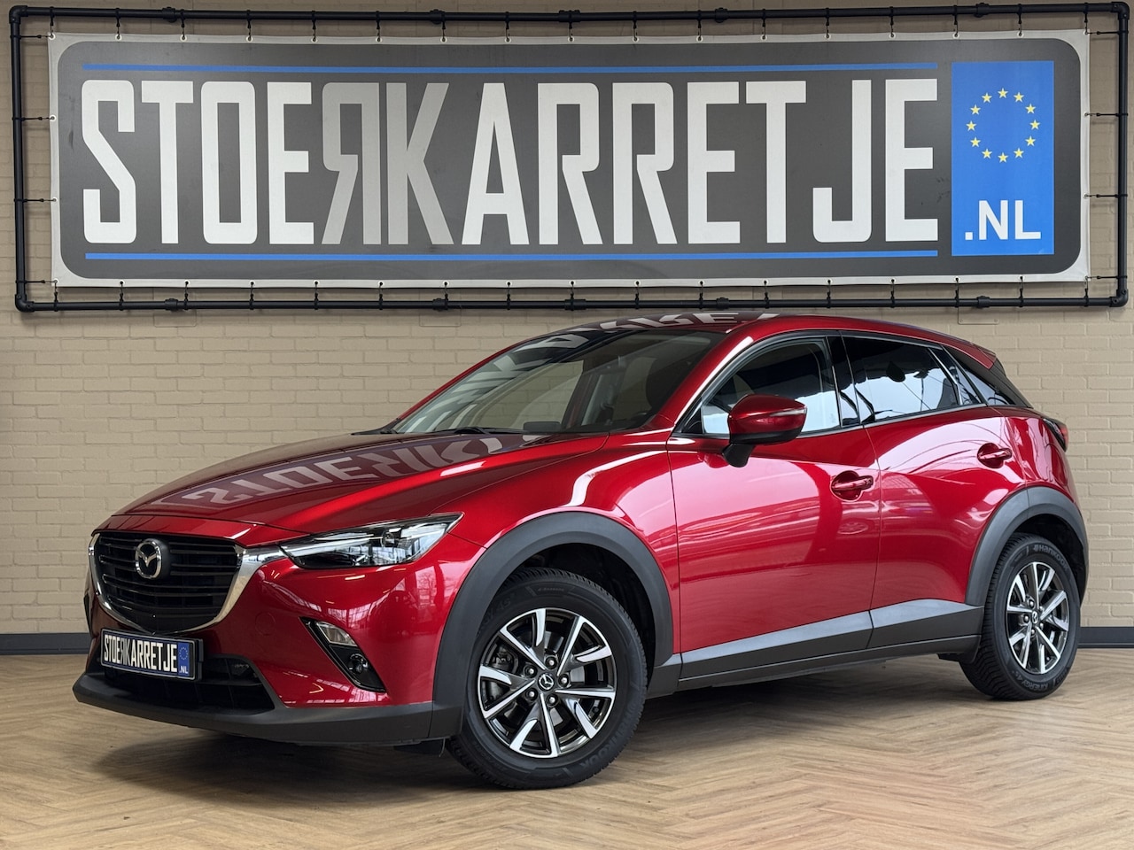 Mazda CX-3 - 2.0 SkyActiv-G 120pk AUT, TS+, Navi, cruise control, PCD, stoelverwarming, 100% Dealer ond - AutoWereld.nl