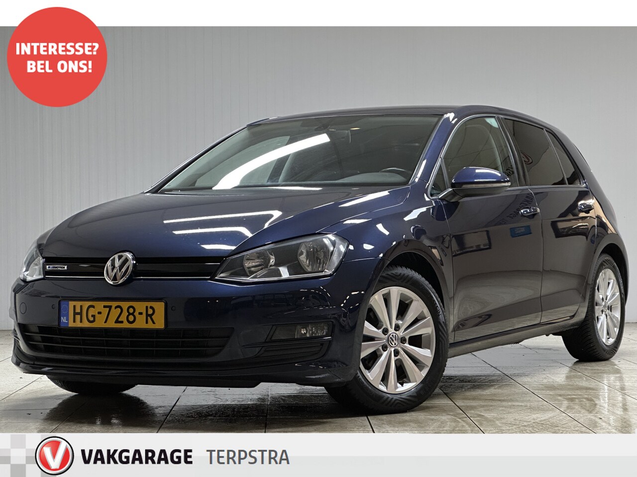 Volkswagen Golf - 1.0 TSI Comfortline/ 16''LMV/ Clima/ Navi/ Cruise/ Bluetooth/ Multi.LEDER.Stuur/ Elek.Pakk - AutoWereld.nl