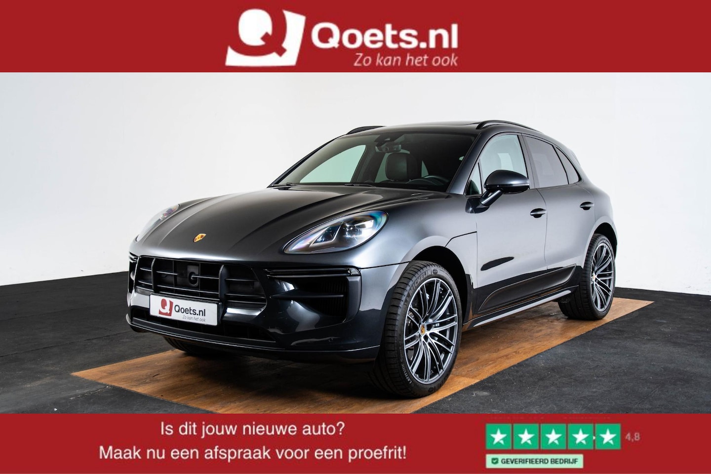 Porsche Macan - 2.9 Turbo Panoramadak - Luchtvering - Sportdesign Pakket - Stoelverwaming/ventilatie - Spo - AutoWereld.nl