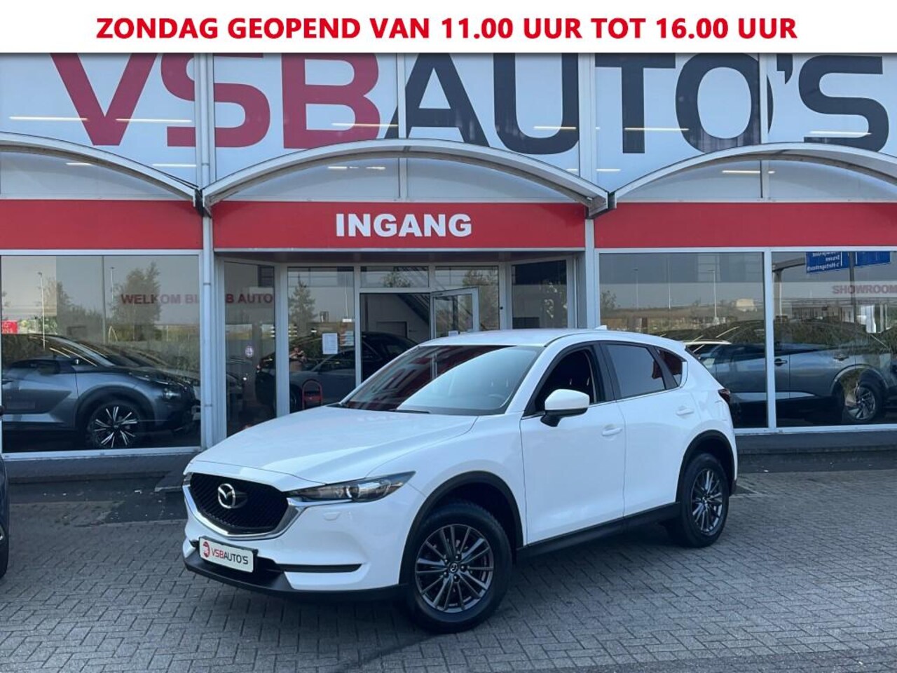 Mazda CX-5 - 2.0 EXCLUSIVE LINE 165PK LED NAVIGATIE TREKHAAK LMV AIRCO - AutoWereld.nl