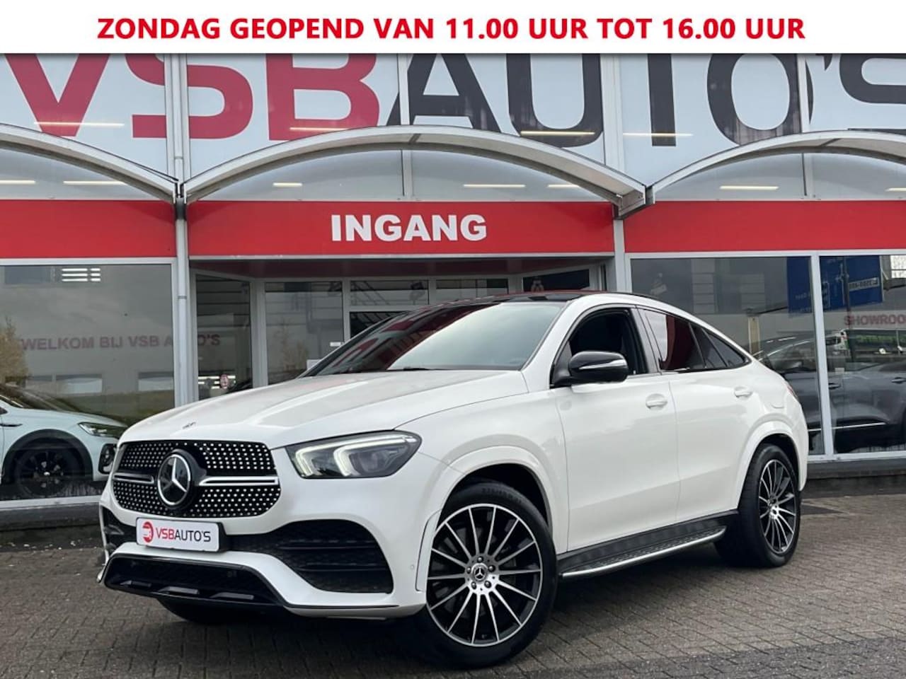 Mercedes-Benz GLE-Klasse - GLE 350e AMG-PAKKET LED PANO-DAK TREKHAAK CAMERA CARPLAY - AutoWereld.nl