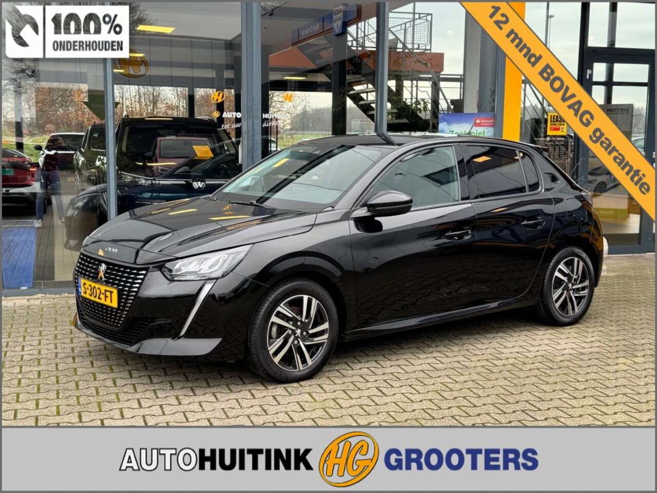 Peugeot 208 - 1.2 100 pk  Allure Pack - Navi-apple/android  - camera - AutoWereld.nl