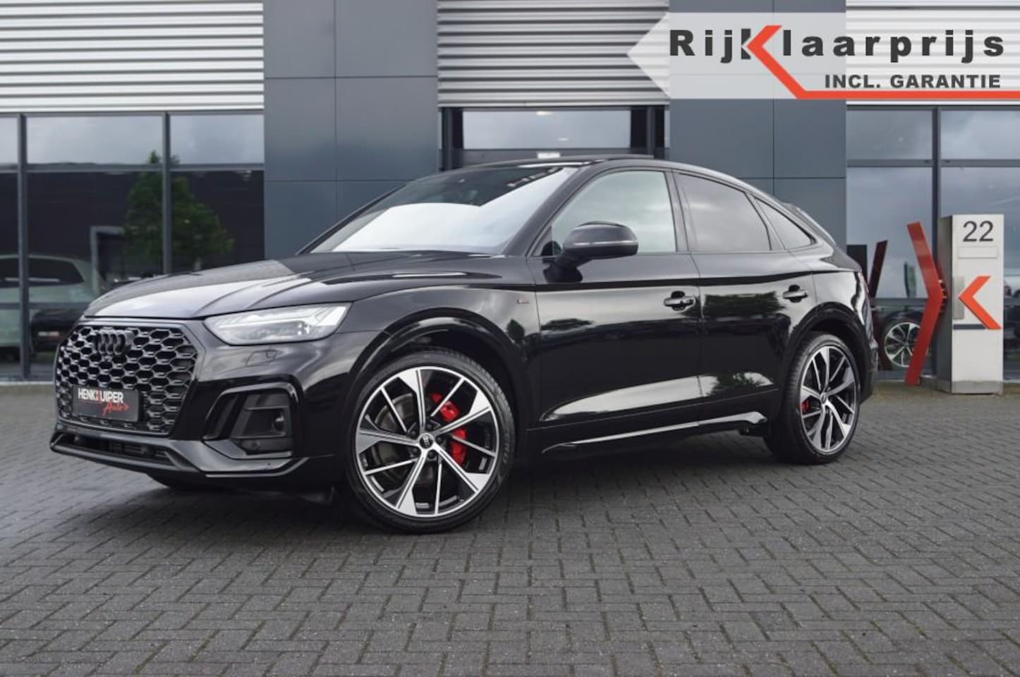 Audi Q5 Sportback - 45 TFSI Quattro / Luchtvering/Leer/21LM/Panodak/Matrix LED/BenO - AutoWereld.nl