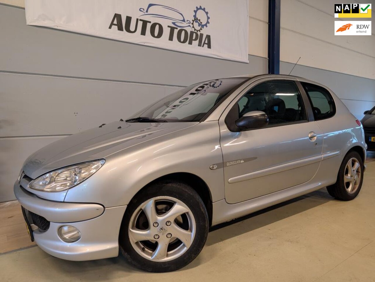 Peugeot 206 - 1.4-16V Quiksilver * Airco - APK 10-2025 * - AutoWereld.nl