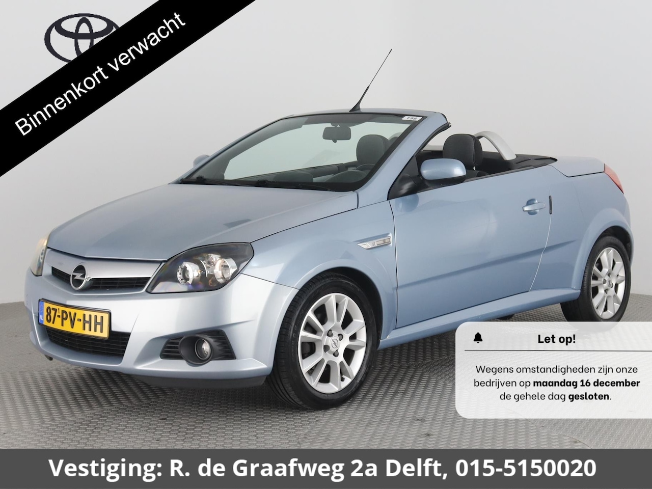 Opel Tigra TwinTop - 1.4-16V Cosmo Cabrio | Airco | Elektrische ramen | Lichtmetalen velgen - AutoWereld.nl