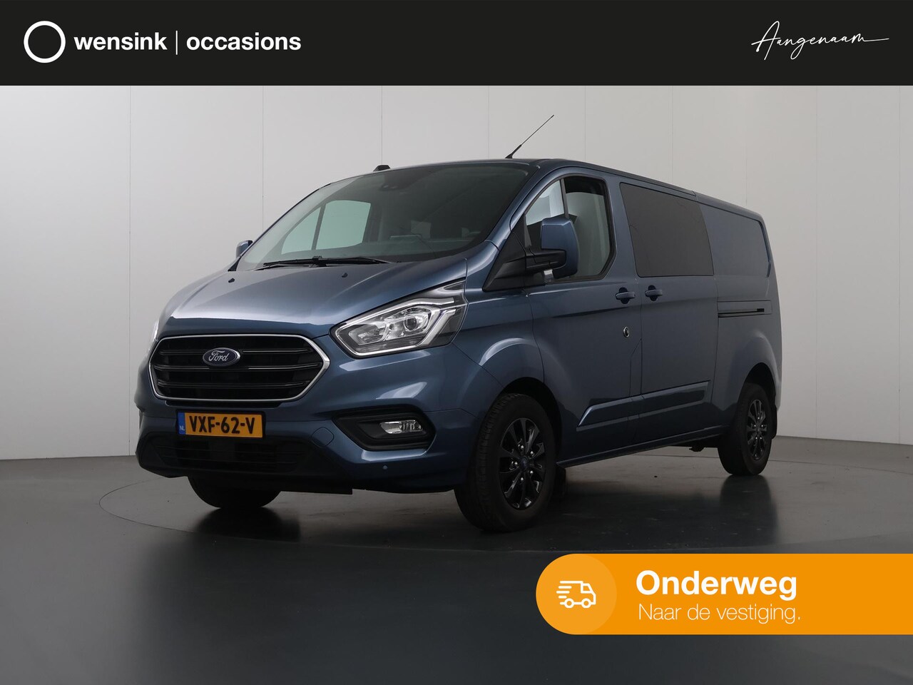 Ford Transit Custom - 300 2.0 TDCI | Aut. | L2 H1 | Limited | DC | Airco | Cruise Control | Schuifdeur L+R | 5-z - AutoWereld.nl