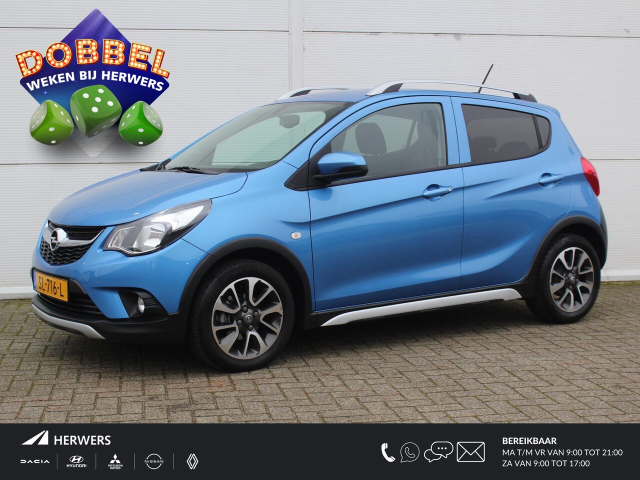 Opel Karl - 1.0 Rocks Online Edition / Apple Carplay/Android Auto / Airco / Cruise Control / Bluetooth - AutoWereld.nl