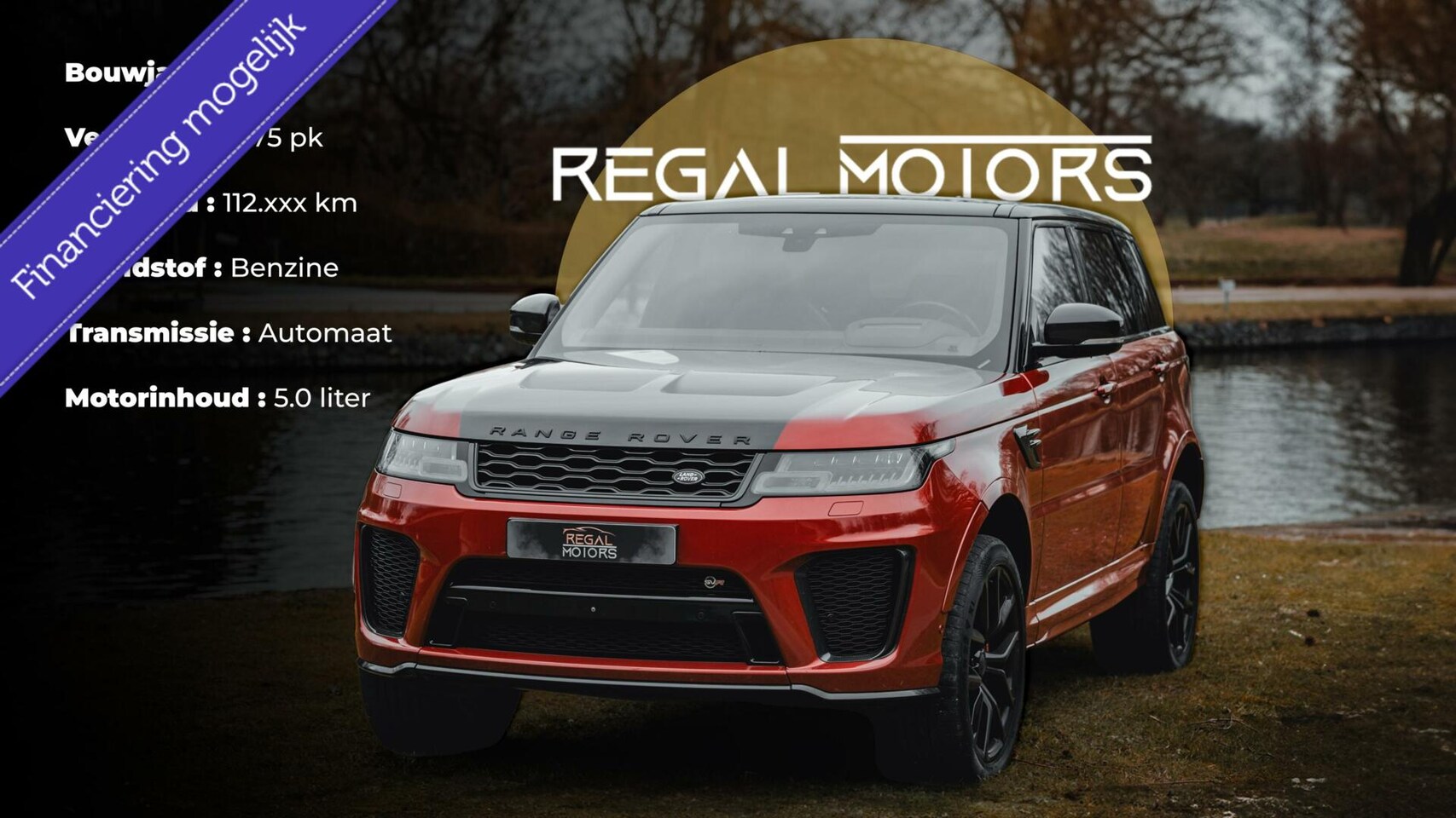 Land Rover Range Rover Sport - 5.0 V8 SC SVR 5.0 V8 SC SVR - AutoWereld.nl