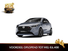 Mazda 2 - 2 e-Skyactiv G 90 6MT Homura | 16-inch lichtmetalen velgen, Black | 8-inch LCD touchscreen