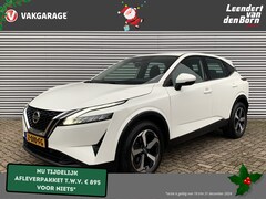 Nissan Qashqai - 1.3 MHEV Acenta Navigatie | Stoel/Stuur verwarming | 360 Camera | Draadloos laden | AppleC