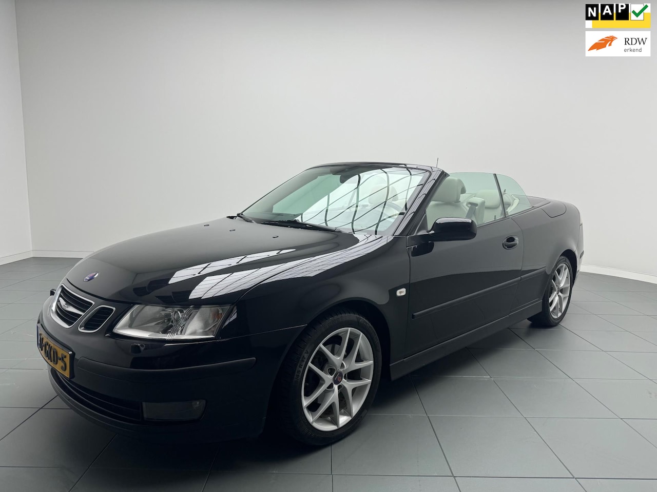 Saab 9-3 Cabrio - 2.0 Turbo Vector 176 Pk Automaat Airco Navi Nap - AutoWereld.nl