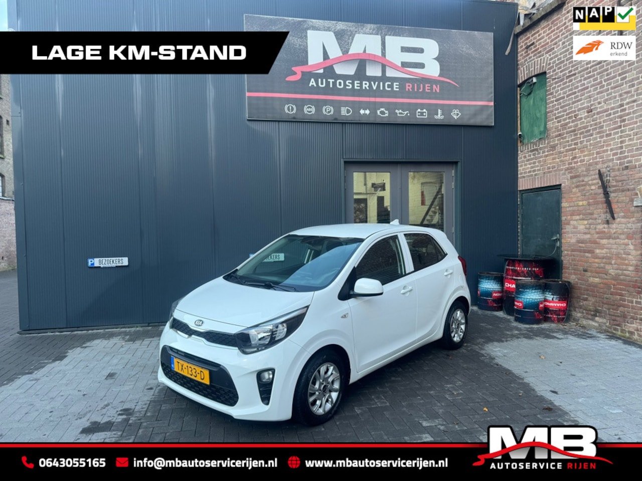 Kia Picanto - 1.0 CVVT ComfortPlusLine Navigator 1.0 CVVT ComfortPlusLine Navigator - AutoWereld.nl