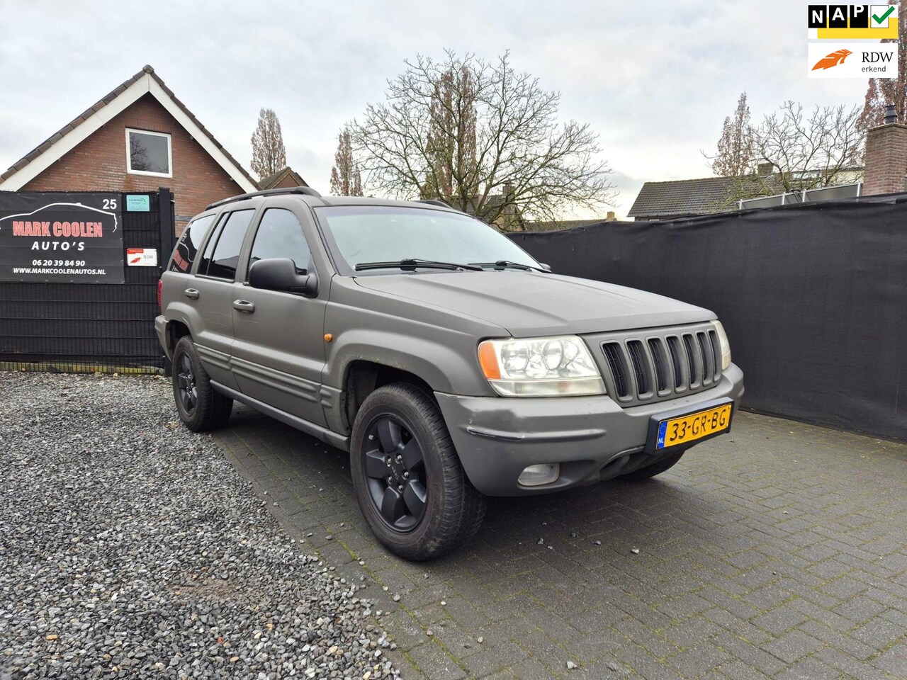 Jeep Grand Cherokee - 4.7i V8 Limited Clima Cruise 4 WD - AutoWereld.nl