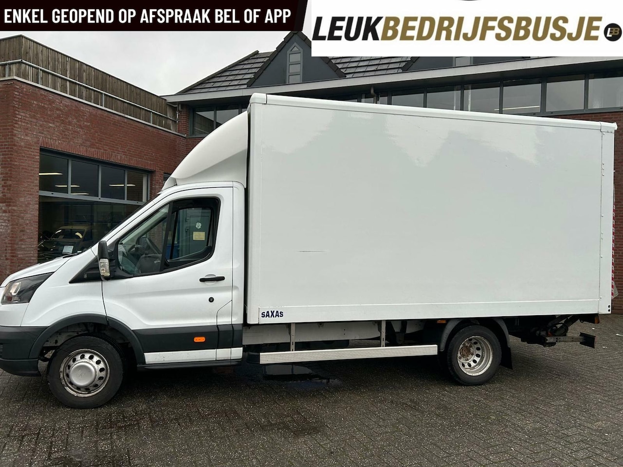 Ford Transit - 2.0 TDCI 130pk Bakwagen EURO 6 met laadbak+klep - AutoWereld.nl