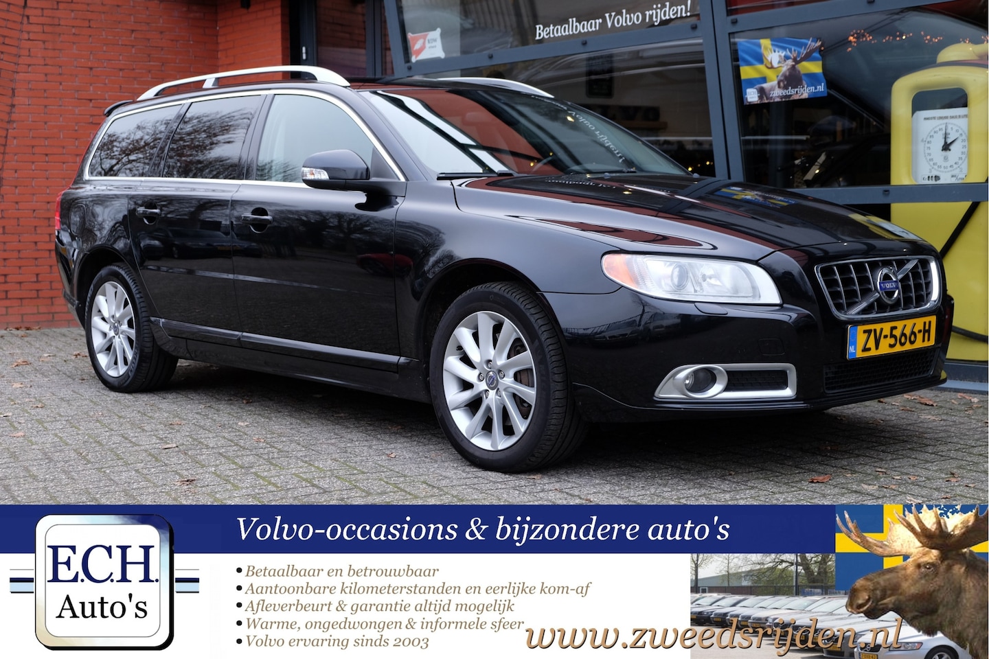 Volvo V70 - 2.5FT 231 pk Aut. Summum, Leer, Elektr. stoel, Xenon, 17 inch - AutoWereld.nl