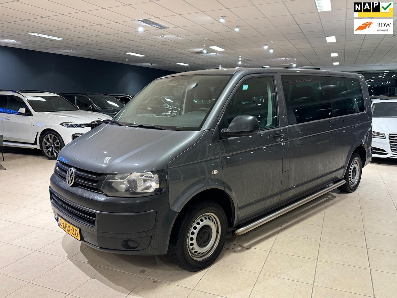 Volkswagen Transporter Kombi - 2.0 TDI Highline EXTRALANG DSG 9P. LEDER BTW - AutoWereld.nl